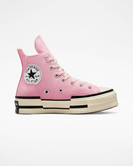 Men's Converse Chuck 70 Plus High Top Shoes Orange Pink | AU 59EC6V